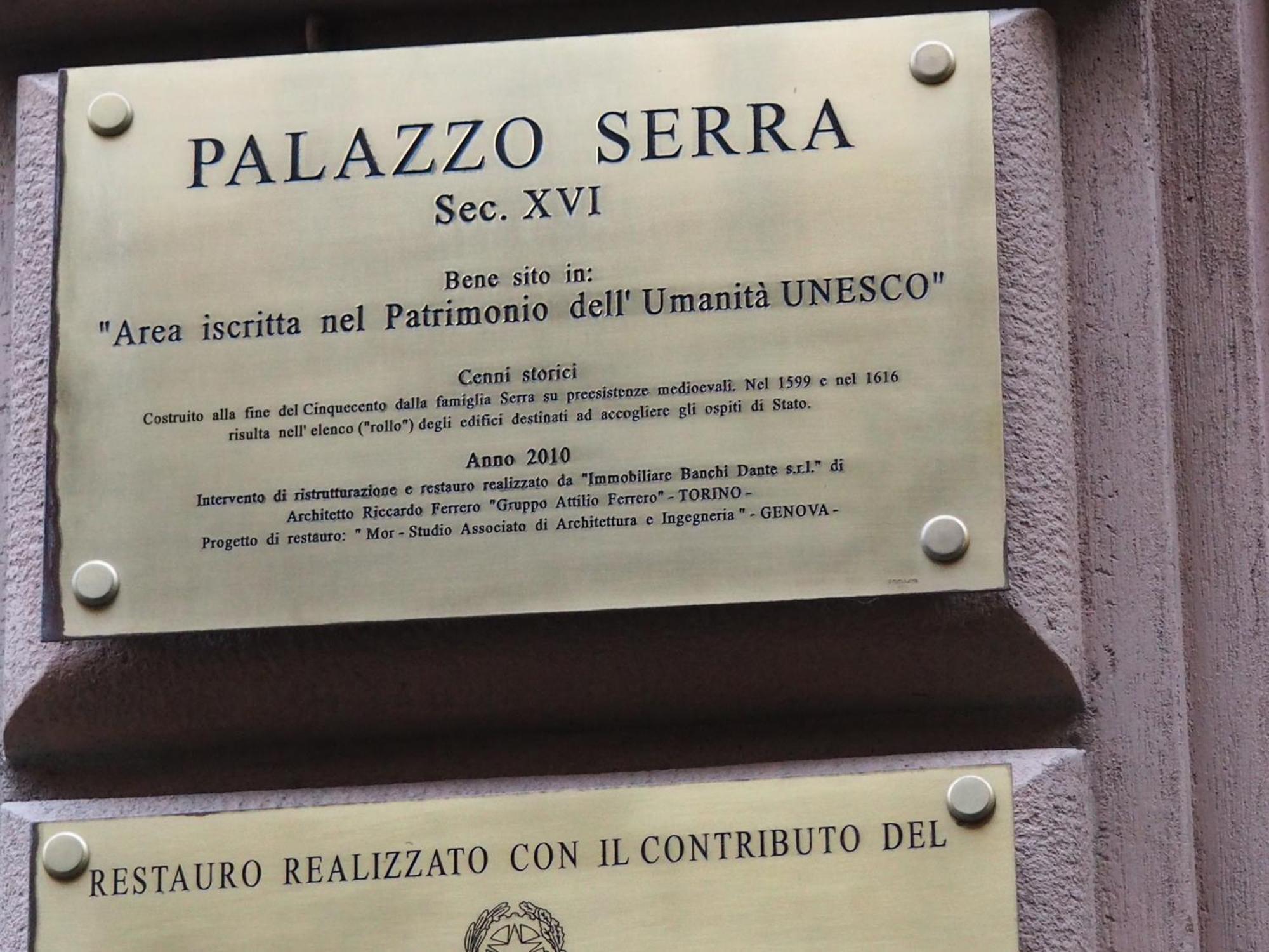 Altido Dimora Palazzo Serra Генуя Екстер'єр фото